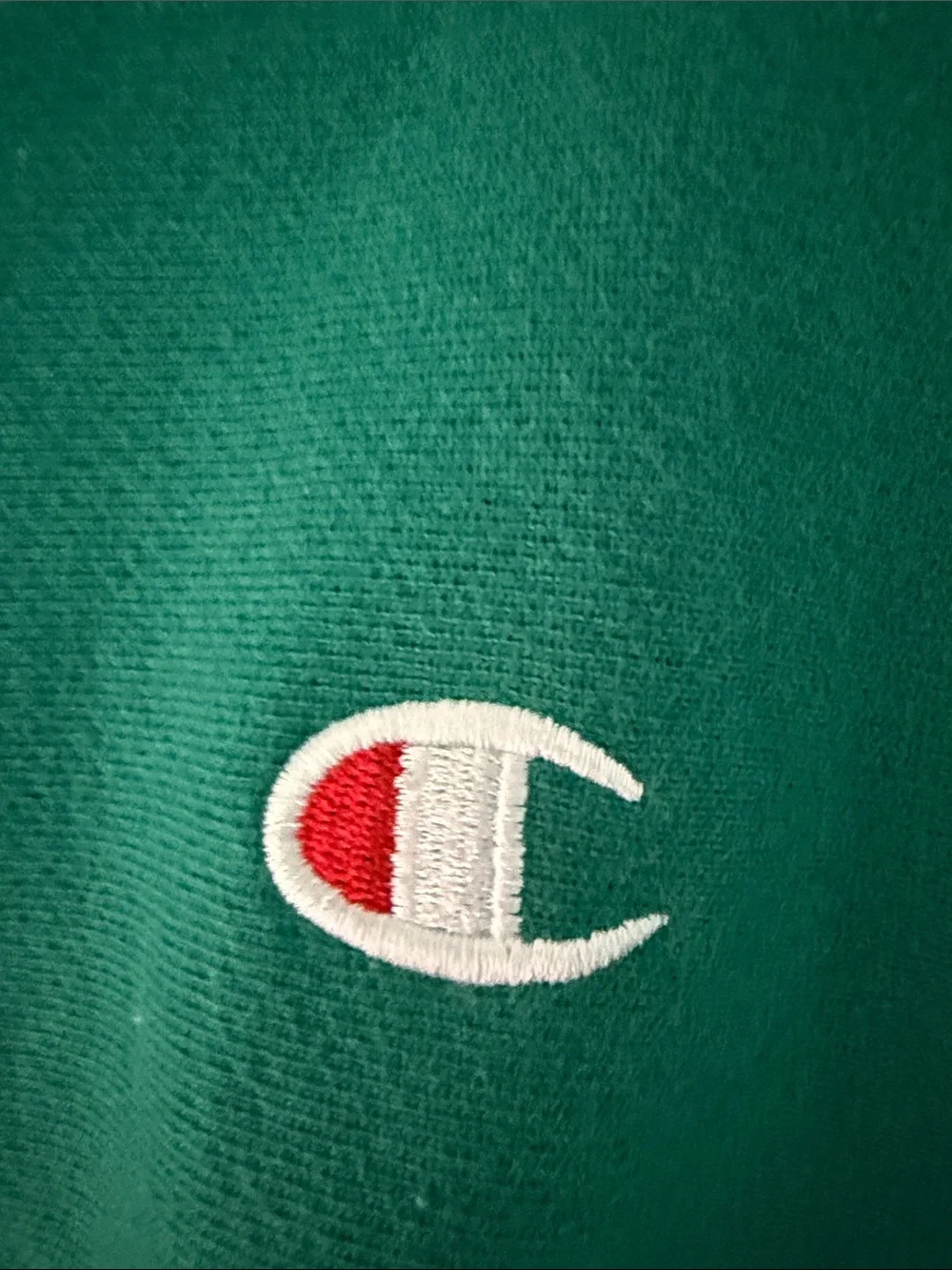 Champion Men's Crewneck Sweatshirt - Emerald Green